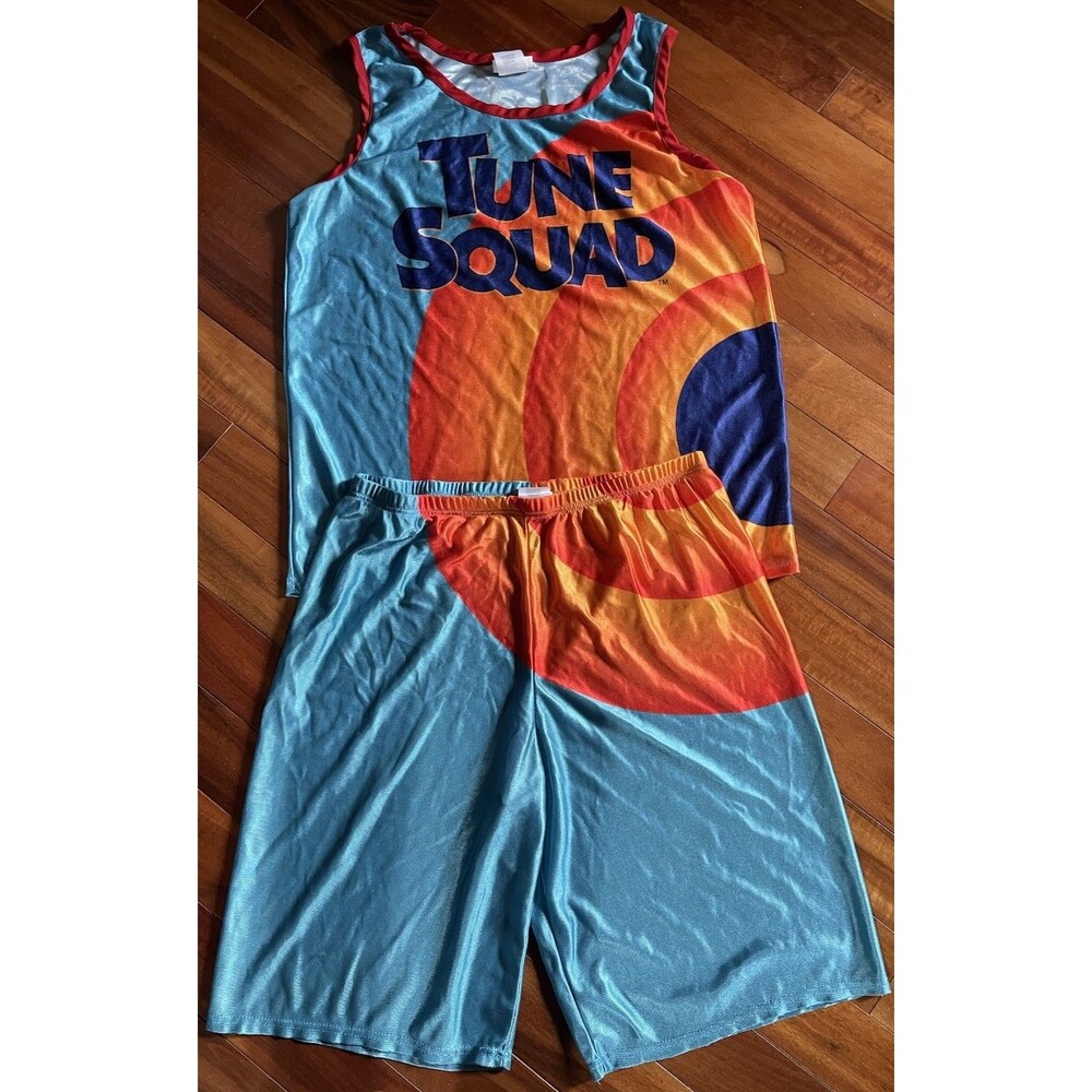 Space Jam Men's Basketball Jersey/Shorts Combo Size Large